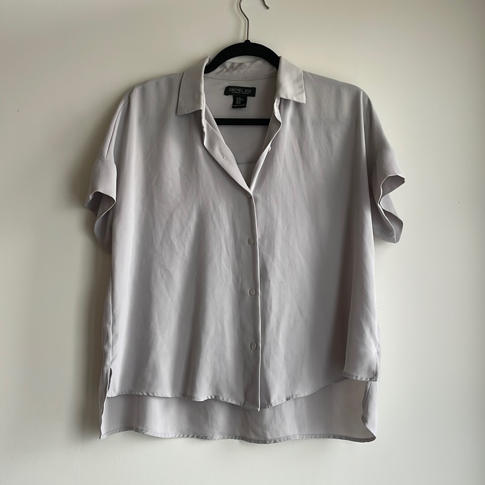 Rachel Zoe short sleeve button up